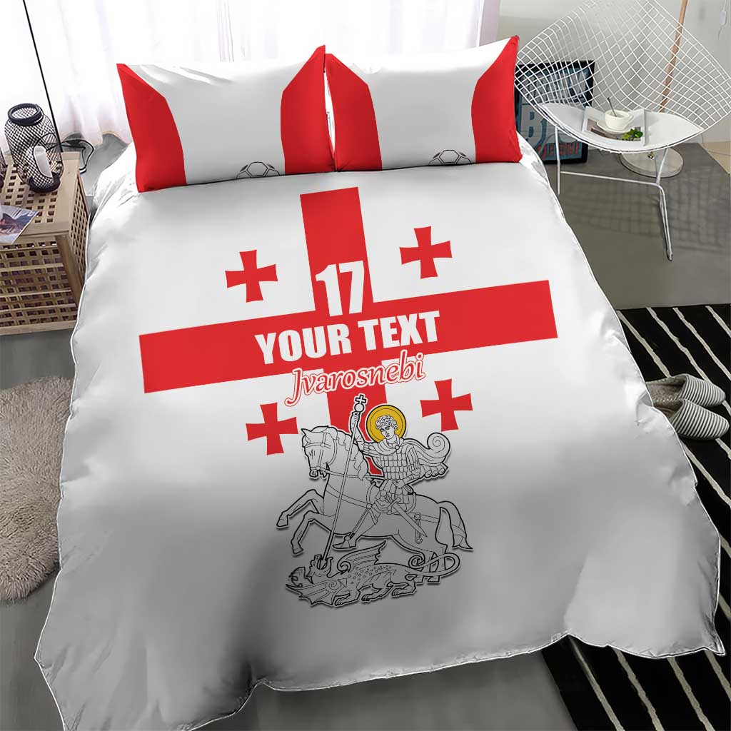 Custom Georgia Football We are Champions Bedding Set Sporty Style with Coat of Arms