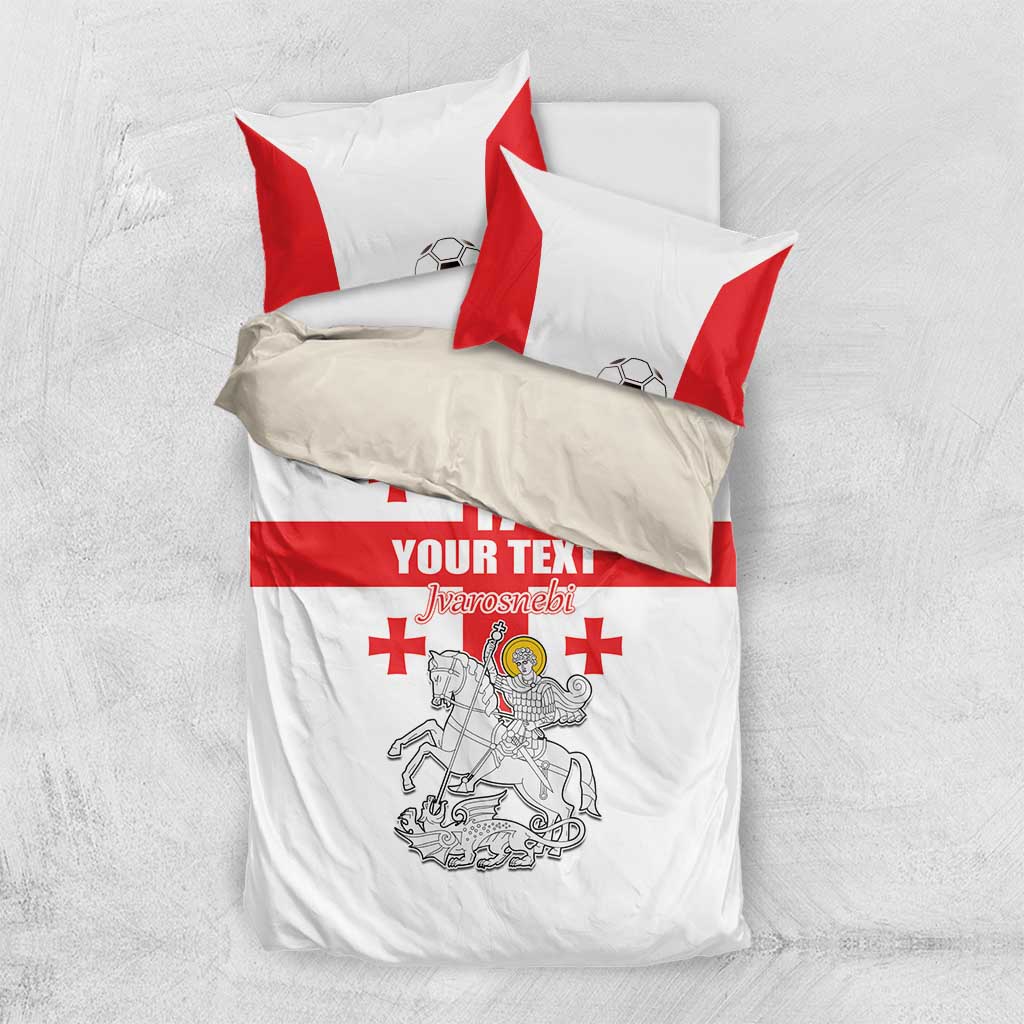 Custom Georgia Football We are Champions Bedding Set Sporty Style with Coat of Arms