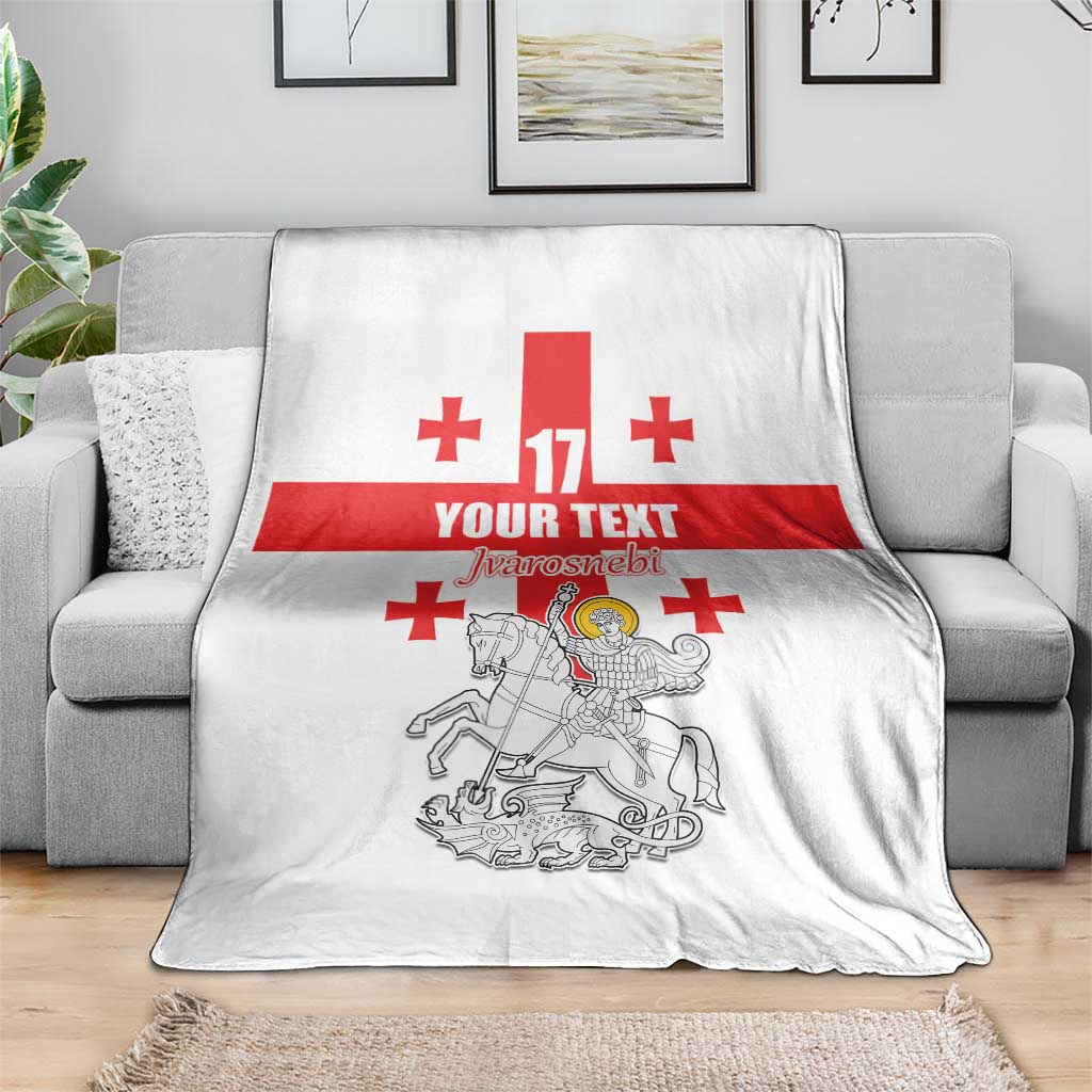 Custom Georgia Football We are Champions Blanket Sporty Style with Coat of Arms