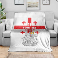 Custom Georgia Football We are Champions Blanket Sporty Style with Coat of Arms