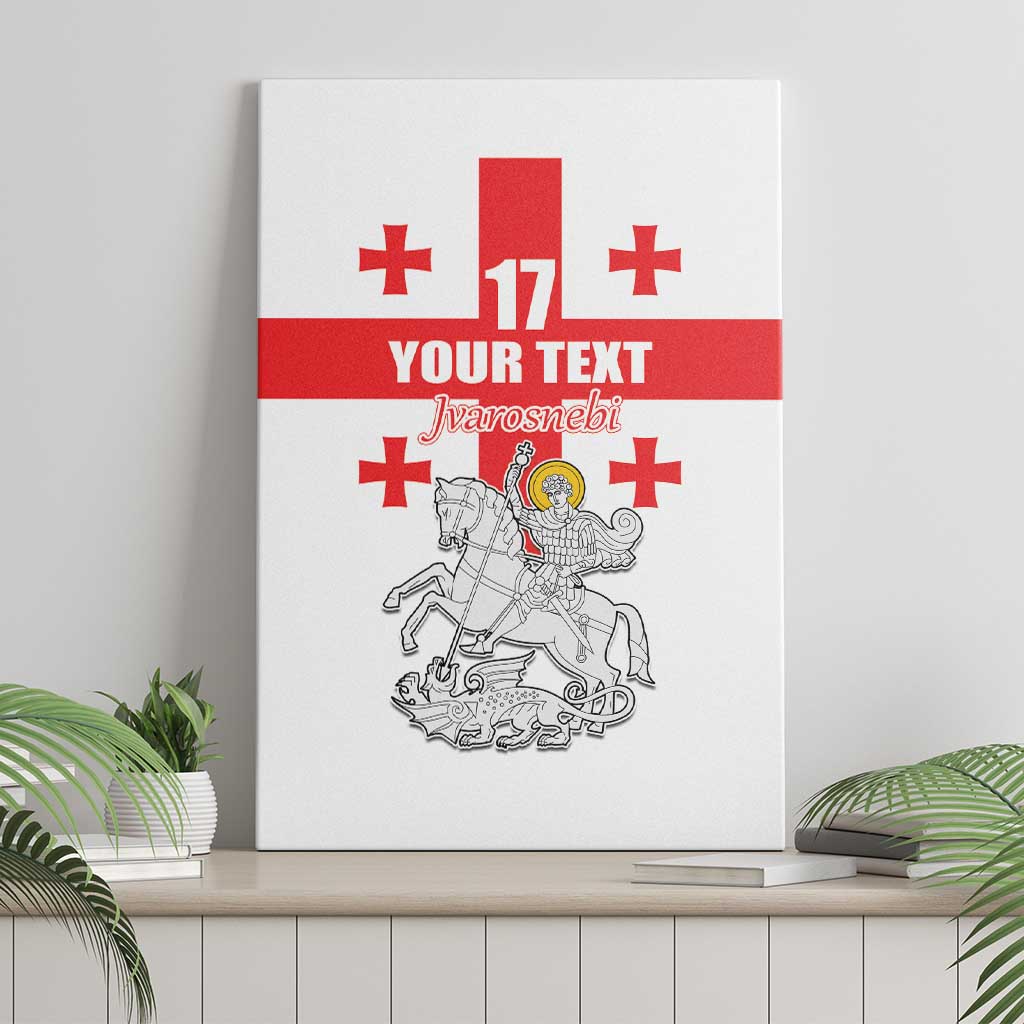 Custom Georgia Football We are Champions Canvas Wall Art Sporty Style with Coat of Arms