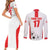 Custom Georgia Football We are Champions Couples Matching Short Sleeve Bodycon Dress and Long Sleeve Button Shirt Sporty Style with Coat of Arms