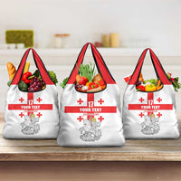Custom Georgia Football We are Champions Grocery Bag Sporty Style with Coat of Arms