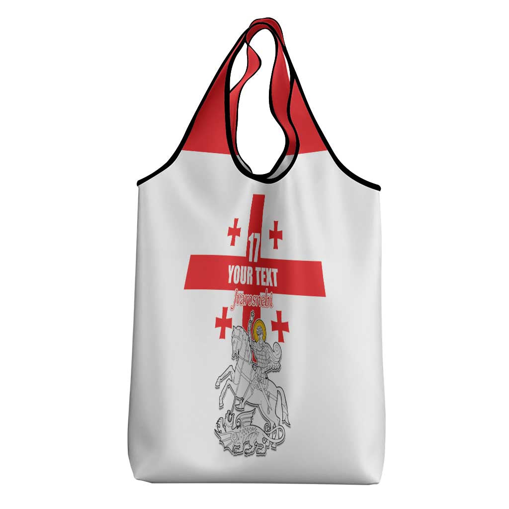 Custom Georgia Football We are Champions Grocery Bag Sporty Style with Coat of Arms