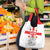 Custom Georgia Football We are Champions Grocery Bag Sporty Style with Coat of Arms