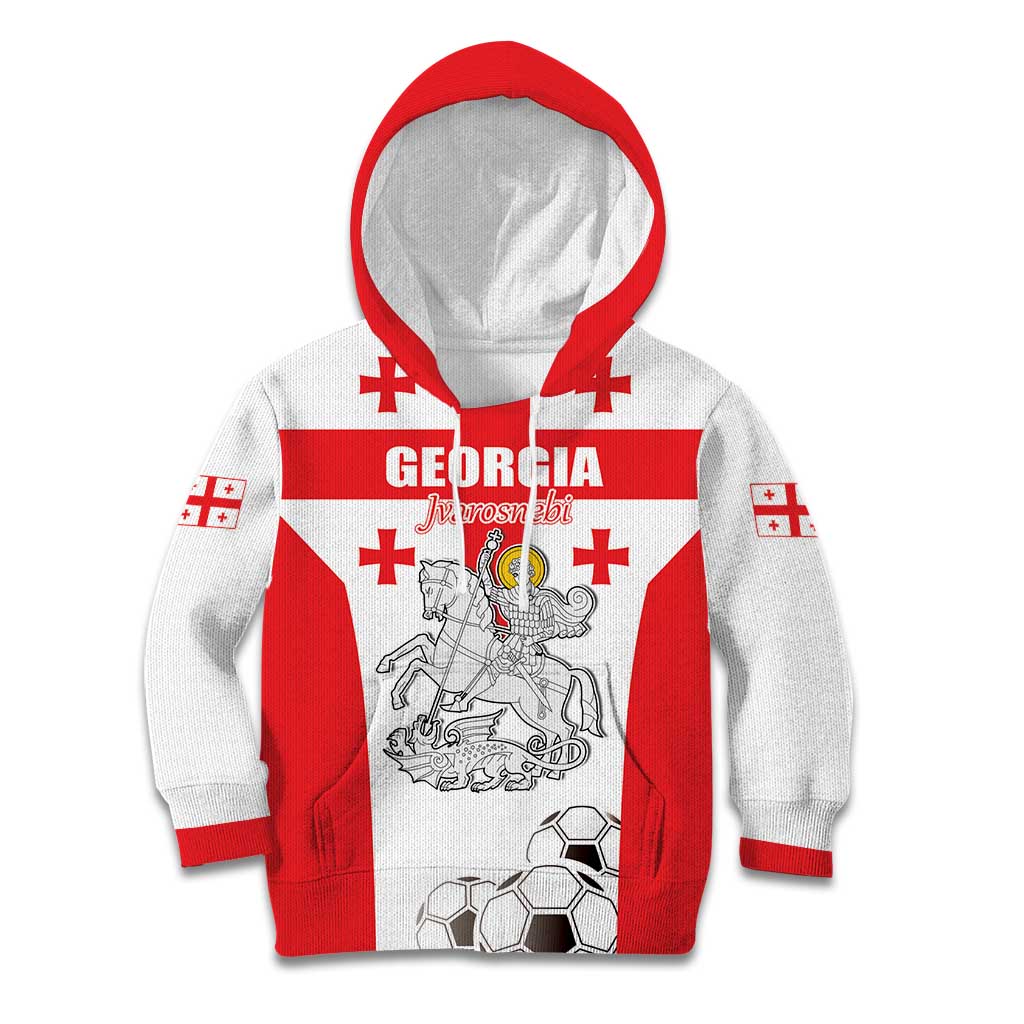 Custom Georgia Football We are Champions Kid Hoodie Sporty Style with Coat of Arms
