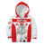 Custom Georgia Football We are Champions Kid Hoodie Sporty Style with Coat of Arms