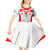 Custom Georgia Football We are Champions Kid Short Sleeve Dress Sporty Style with Coat of Arms