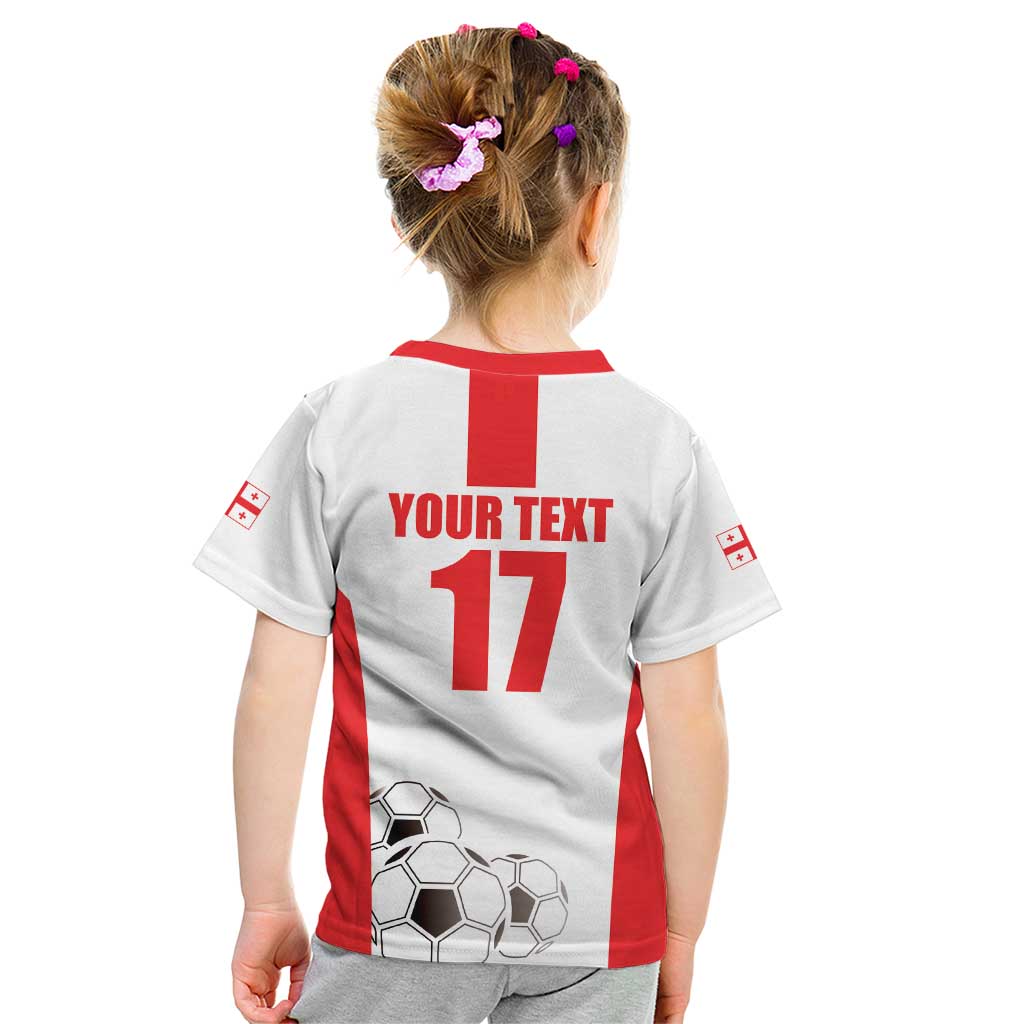 Custom Georgia Football We are Champions Kid T Shirt Sporty Style with Coat of Arms