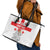 Custom Georgia Football We are Champions Leather Tote Bag Sporty Style with Coat of Arms