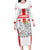 Custom Georgia Football We are Champions Long Sleeve Bodycon Dress Sporty Style with Coat of Arms