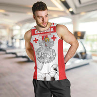 Custom Georgia Football We are Champions Men Tank Top Sporty Style with Coat of Arms