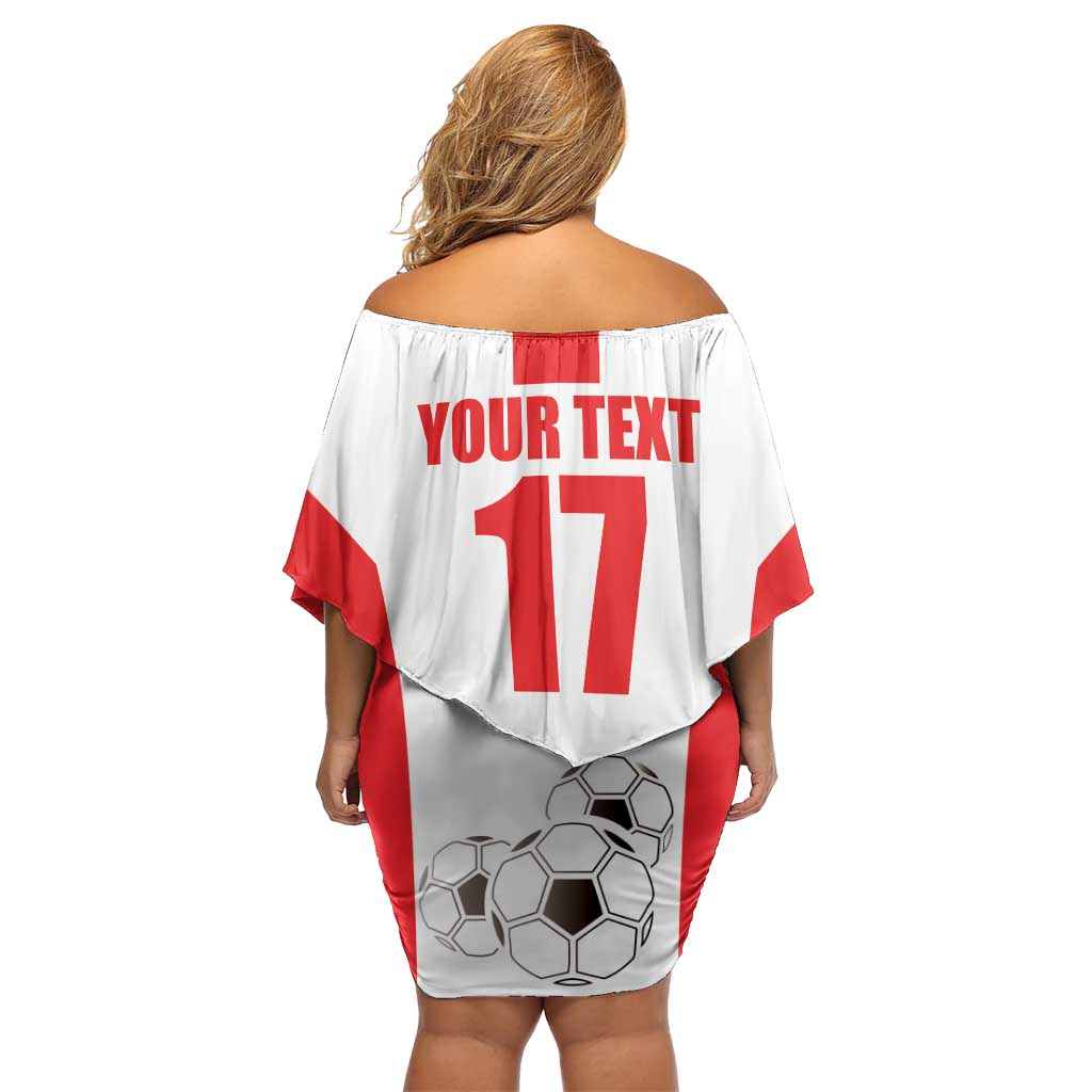 Custom Georgia Football We are Champions Off Shoulder Short Dress Sporty Style with Coat of Arms