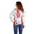 Custom Georgia Football We are Champions Off Shoulder Sweater Sporty Style with Coat of Arms