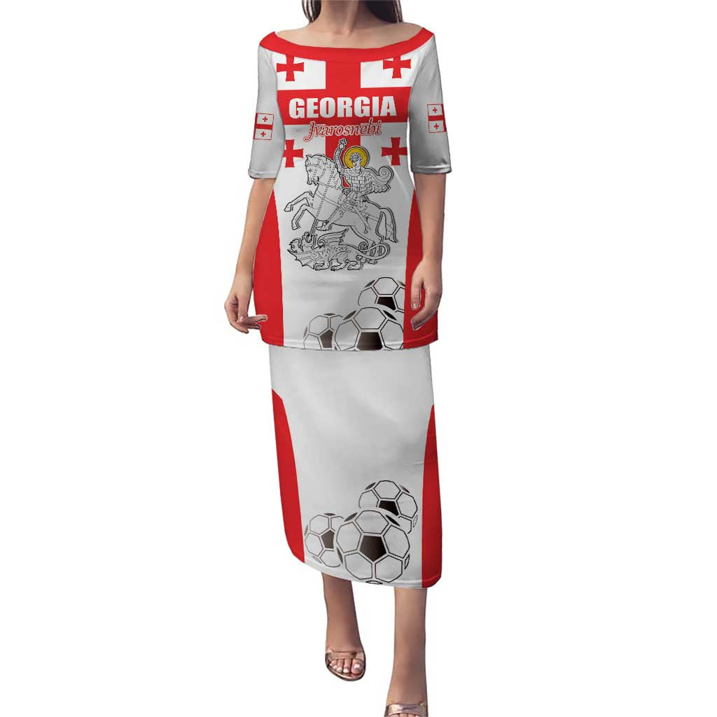 Custom Georgia Football We are Champions Puletasi Sporty Style with Coat of Arms