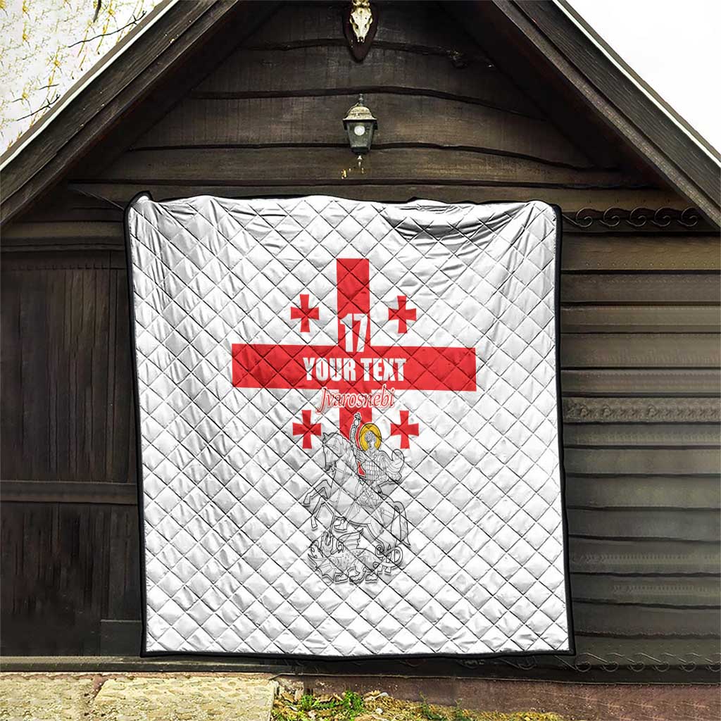 Custom Georgia Football We are Champions Quilt Sporty Style with Coat of Arms