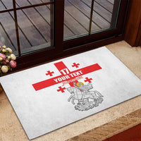 Custom Georgia Football We are Champions Rubber Doormat Sporty Style with Coat of Arms