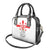 Custom Georgia Football We are Champions Shoulder Handbag Sporty Style with Coat of Arms