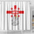 Custom Georgia Football We are Champions Shower Curtain Sporty Style with Coat of Arms
