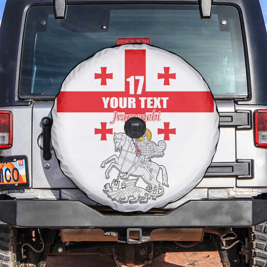 Custom Georgia Football We are Champions Spare Tire Cover Sporty Style with Coat of Arms