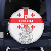 Custom Georgia Football We are Champions Spare Tire Cover Sporty Style with Coat of Arms