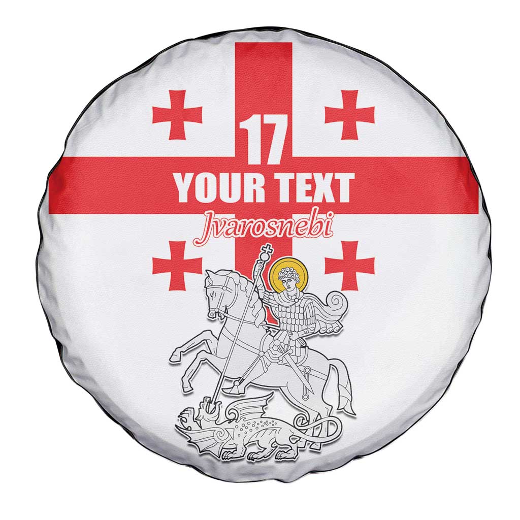 Custom Georgia Football We are Champions Spare Tire Cover Sporty Style with Coat of Arms
