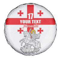 Custom Georgia Football We are Champions Spare Tire Cover Sporty Style with Coat of Arms