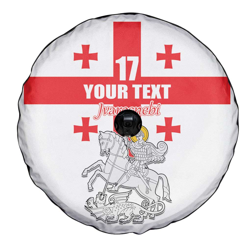 Custom Georgia Football We are Champions Spare Tire Cover Sporty Style with Coat of Arms