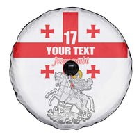Custom Georgia Football We are Champions Spare Tire Cover Sporty Style with Coat of Arms