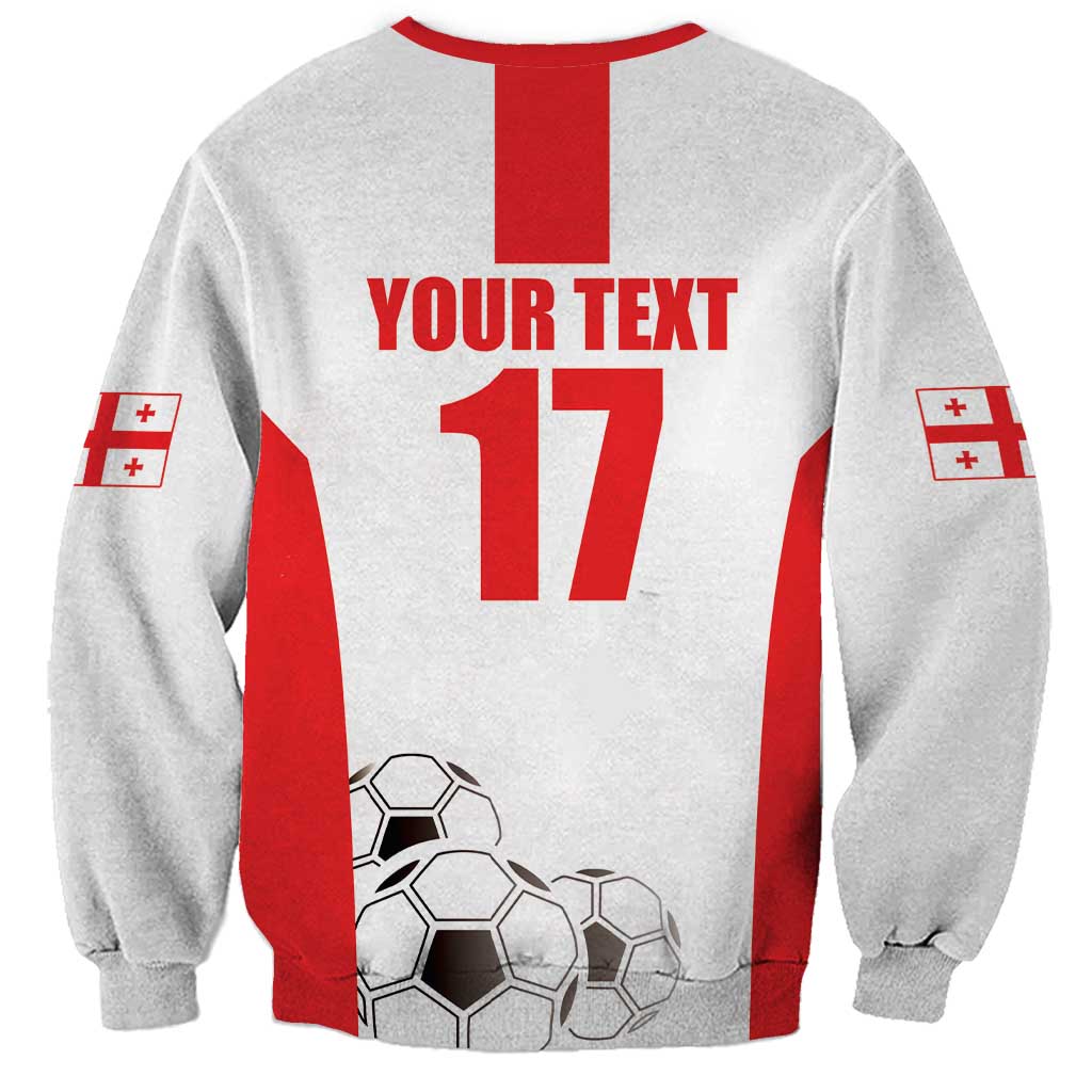 Custom Georgia Football We are Champions Sweatshirt Sporty Style with Coat of Arms