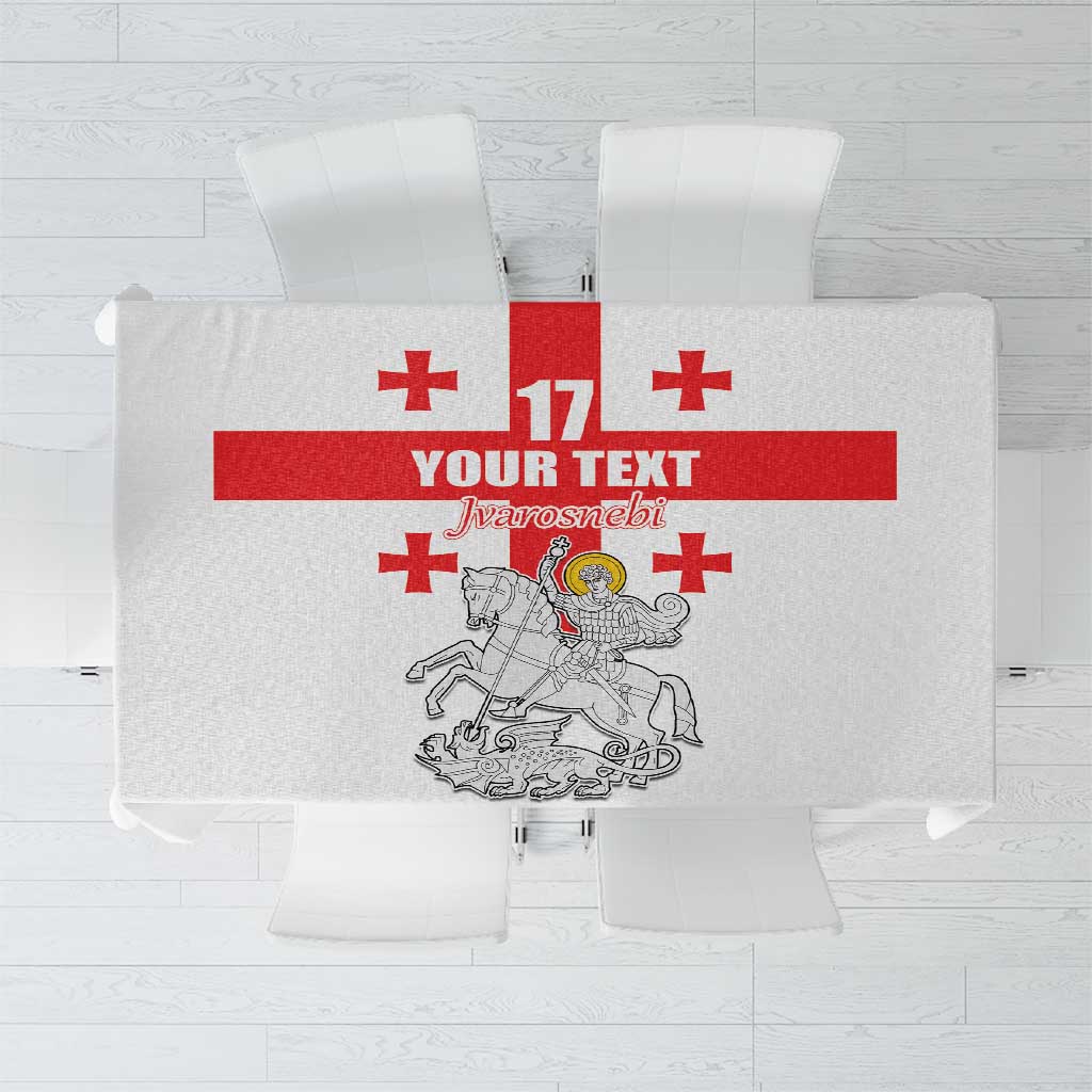 Custom Georgia Football We are Champions Tablecloth Sporty Style with Coat of Arms