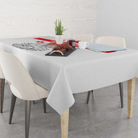 Custom Georgia Football We are Champions Tablecloth Sporty Style with Coat of Arms