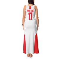 Custom Georgia Football We are Champions Tank Maxi Dress Sporty Style with Coat of Arms