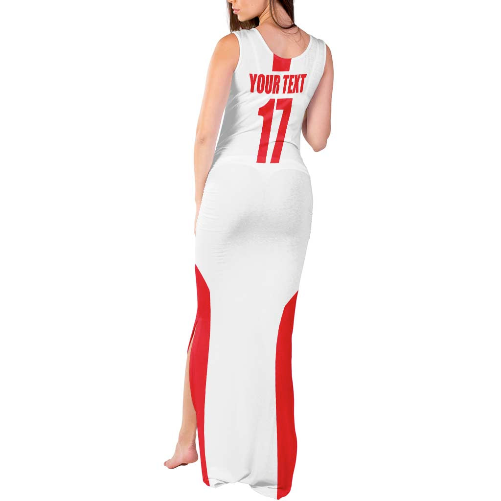 Custom Georgia Football We are Champions Tank Maxi Dress Sporty Style with Coat of Arms