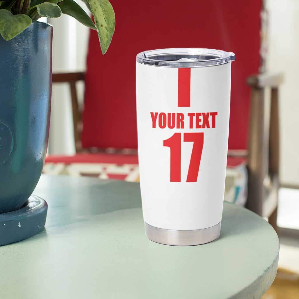 Custom Georgia Football We are Champions Tumbler Cup Sporty Style with Coat of Arms