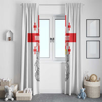 Custom Georgia Football We are Champions Window Curtain Sporty Style with Coat of Arms