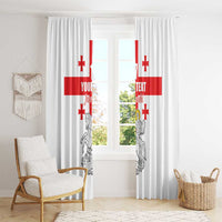 Custom Georgia Football We are Champions Window Curtain Sporty Style with Coat of Arms