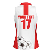 Custom Georgia Football We are Champions Women Sleeveless Polo Shirt Sporty Style with Coat of Arms