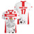 Custom Georgia Football We are Champions Women V-Neck T-Shirt Sporty Style with Coat of Arms