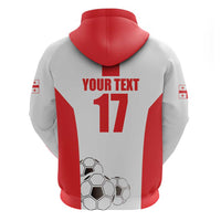 Custom Georgia Football We are Champions Zip Hoodie Sporty Style with Coat of Arms