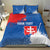 Personalized Slovakia Coat of Arms Bedding Set Map Flag Style