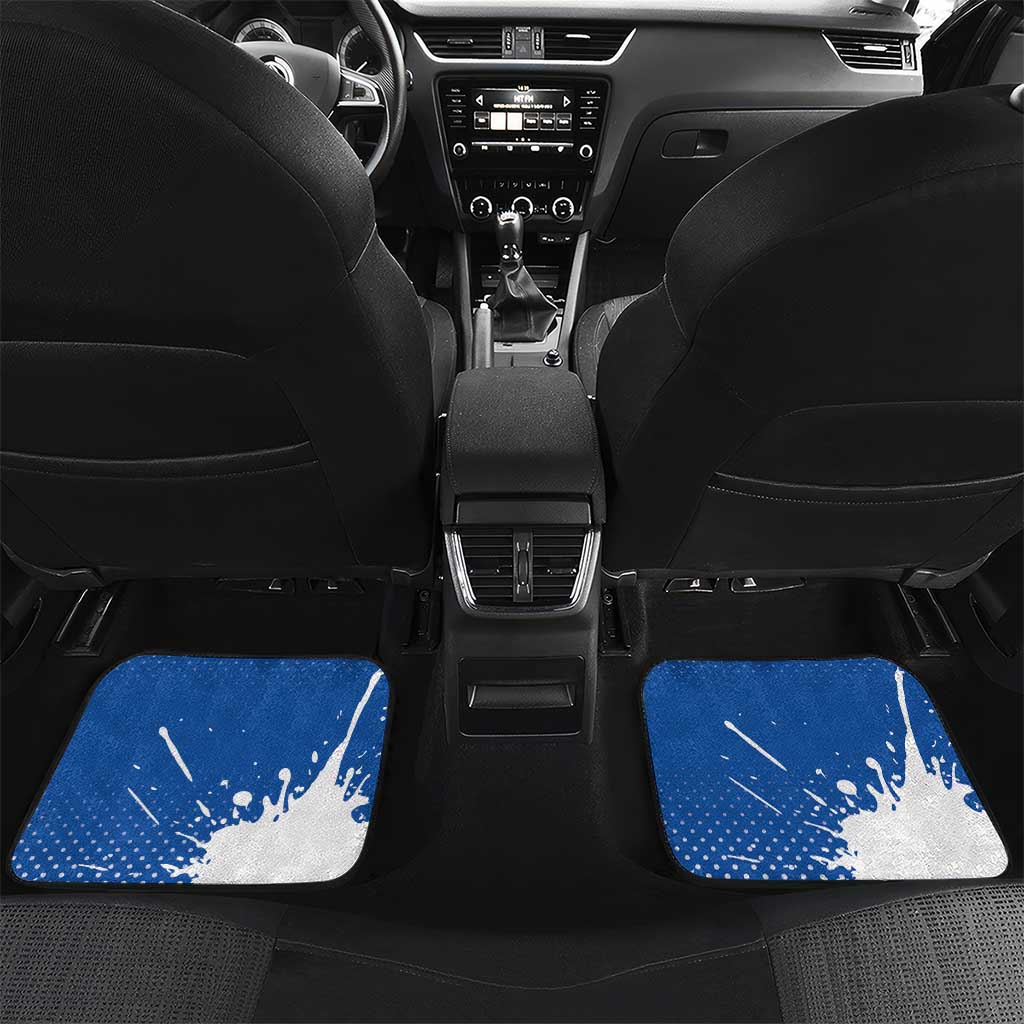 Personalized Slovakia Coat of Arms Car Mats Map Flag Style