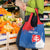 Personalized Slovakia Coat of Arms Grocery Bag Map Flag Style