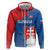 Personalized Slovakia Coat of Arms Hoodie Map Flag Style
