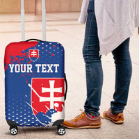 Personalized Slovakia Coat of Arms Luggage Cover Map Flag Style