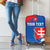 Personalized Slovakia Coat of Arms Luggage Cover Map Flag Style