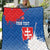 Personalized Slovakia Coat of Arms Quilt Map Flag Style