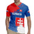 Personalized Slovakia Coat of Arms Rugby Jersey Map Flag Style