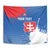 Personalized Slovakia Coat of Arms Tapestry Map Flag Style