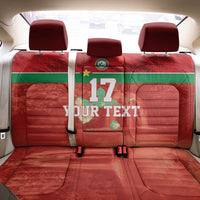 Custom Guadelope Football Back Car Seat Cover Basse Terre Red Style